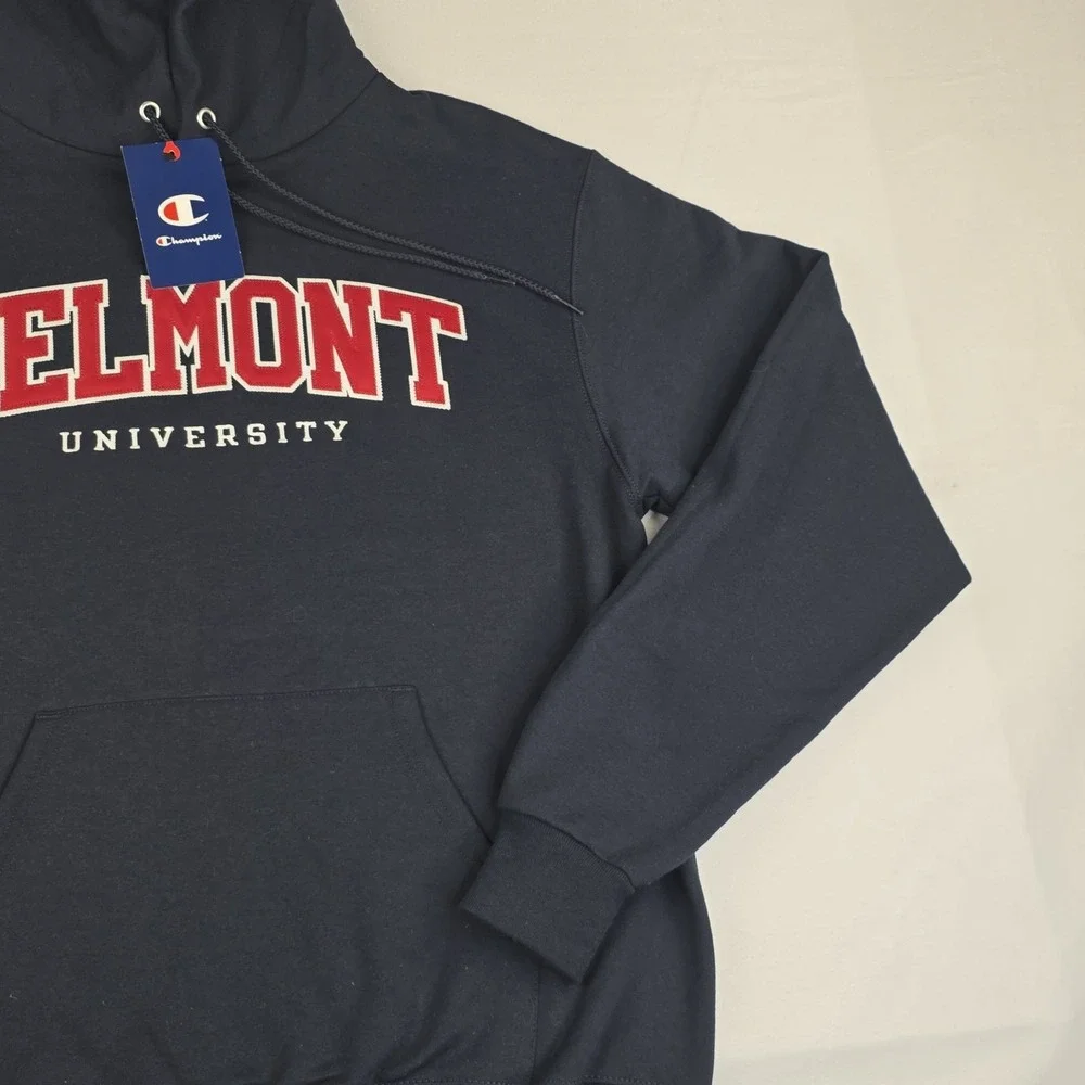 New Champion Hoodie Mens Medium Belmont Pullover Sweatshirt College NCAA